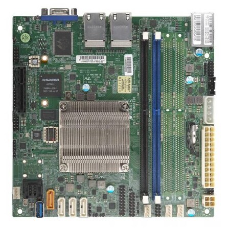 Supermicro A2SDI-2C-HLN4F-O Intel Atom C3338/DDR4/SATA3&USB3.0/V&4GbE/Mini-ITX MBD-A2SDI-2C-HLN4F-O